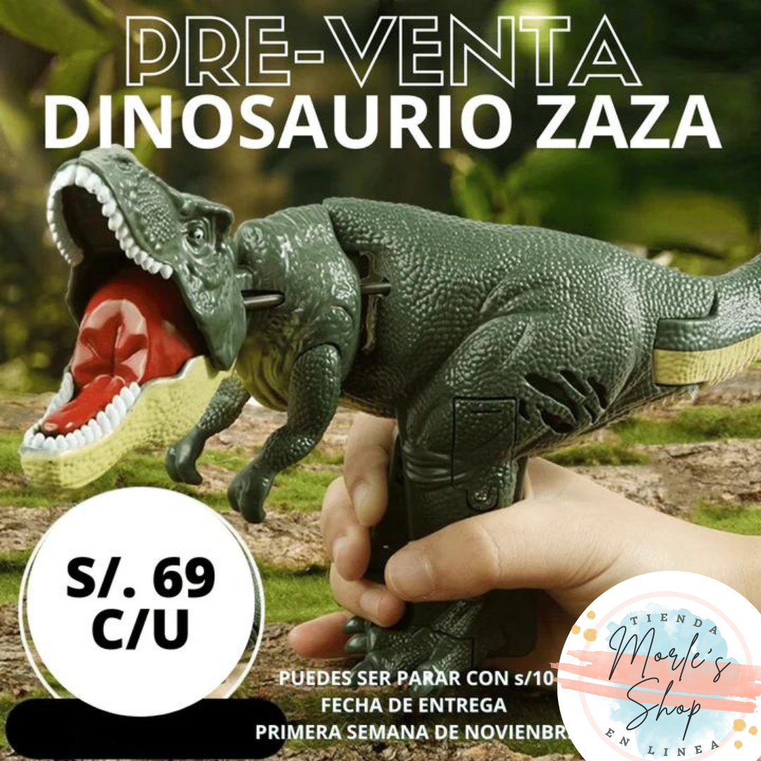 PRE - VENTA DINOSAURIO ZA ZA , VIRAL